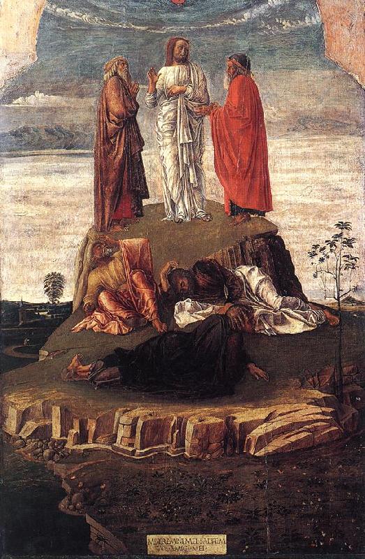 BELLINI, Giovanni Transfiguration of Christ se
